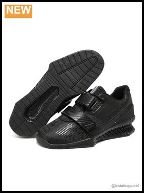 Weight Lifting Shoes 1.6in Heel Squat Deadlift Cross-Training Gym